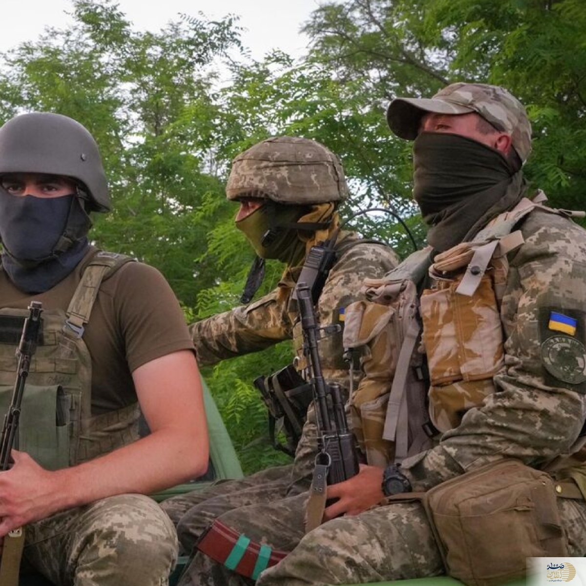 آموزش سربازان به روش اوکراینی! + فیلم