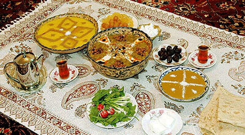 رژیم غذایی سالم برای افطار