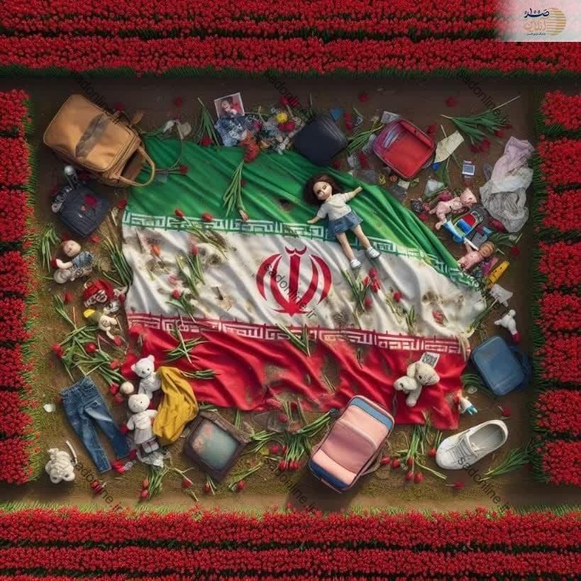 تصویر هوش مصنوعی از شهادت چند کودک در انفجار تروریستی امروز گلزار شهدای کرمان