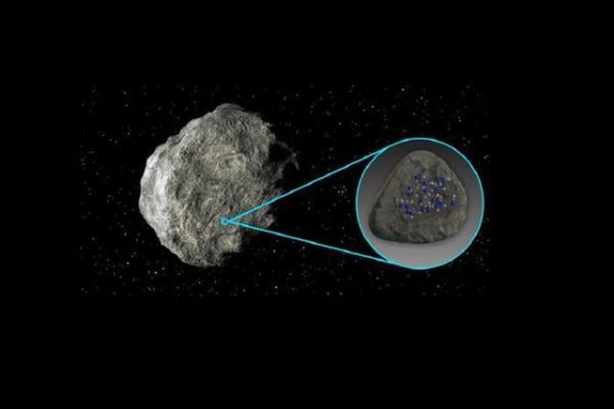 برای اولین بارکشف آب در ۲ سیارک
