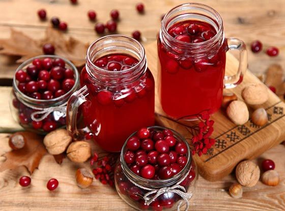آب کِرنبری در پیشگیری از عفونت مجاری ادراری موثر است