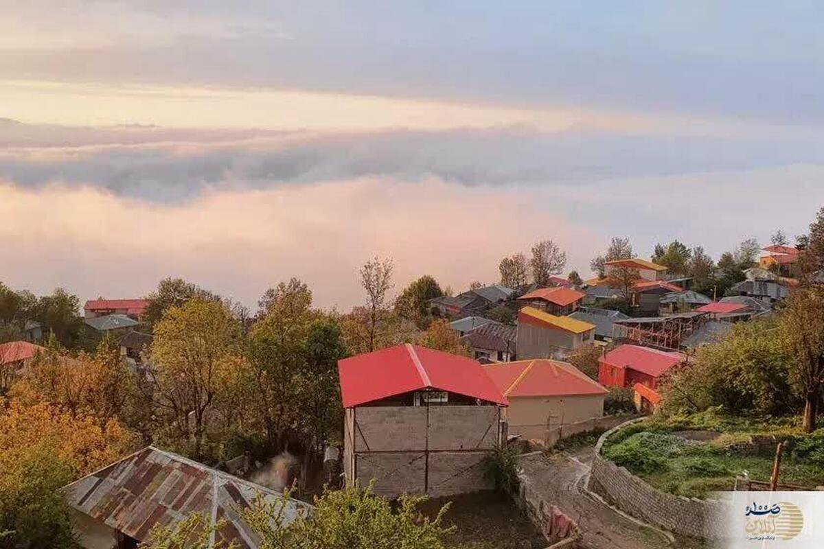 گردشگری نزدیک تهران / روستای فیلبند از روستاهای مرتفع در استان مازندران+عکس