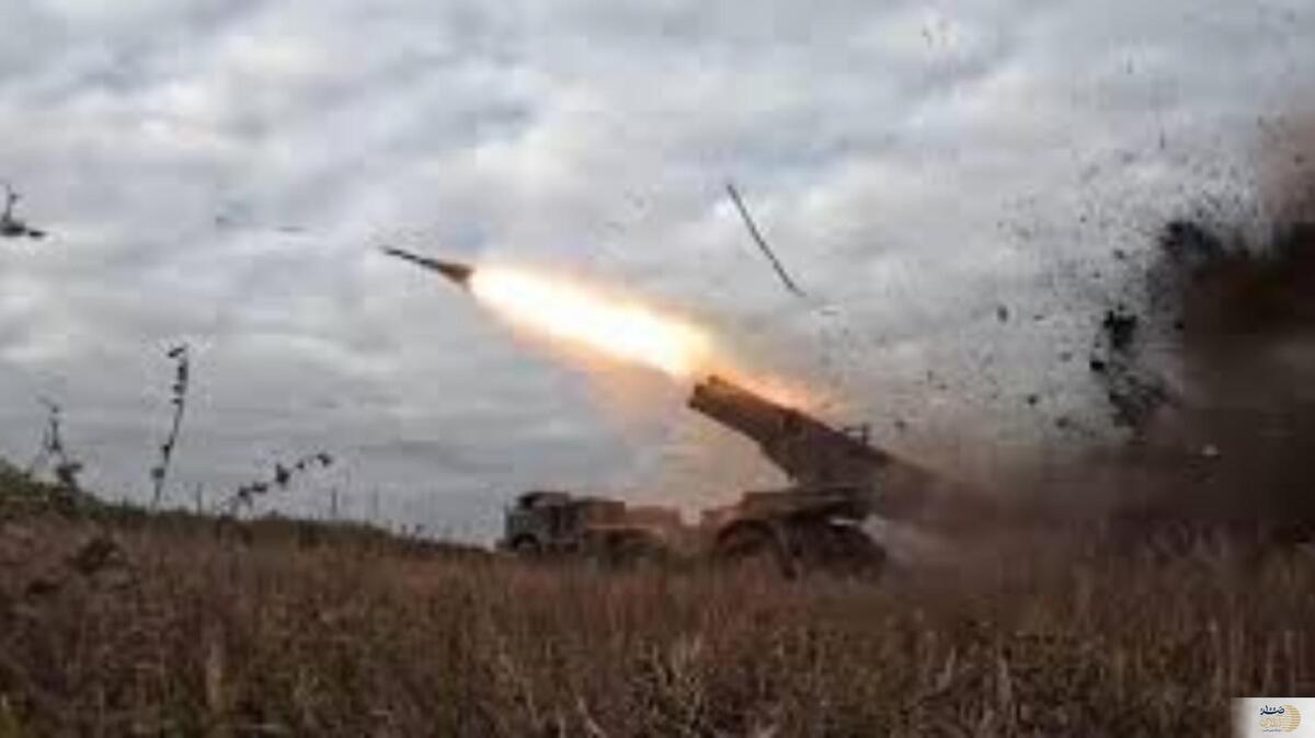 انهدام تجهیزات روسیه پس از حمله راکتی اوکراین + ویدئو