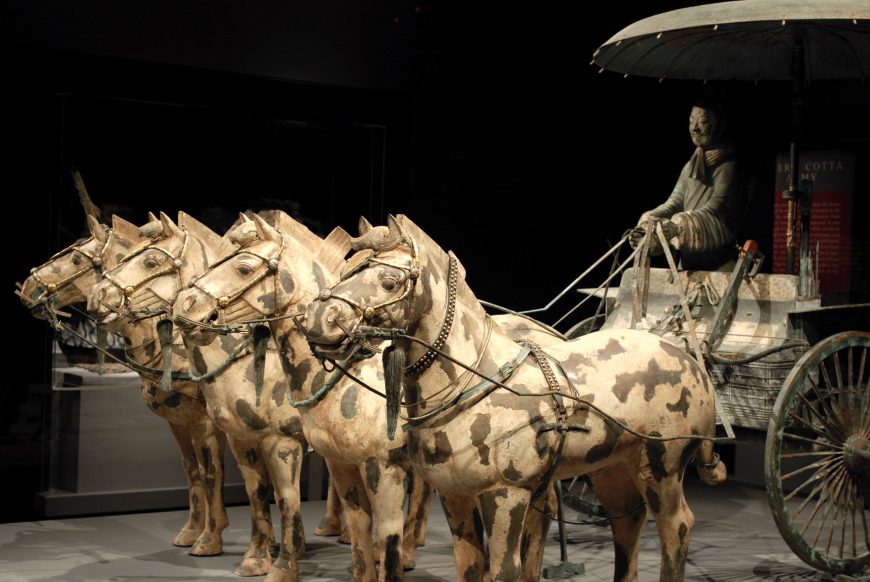 Mausoleum of Emperor Qin Shi Huangdi, War Chariot (photo: Tiffany, CC BY-NC 2.0)