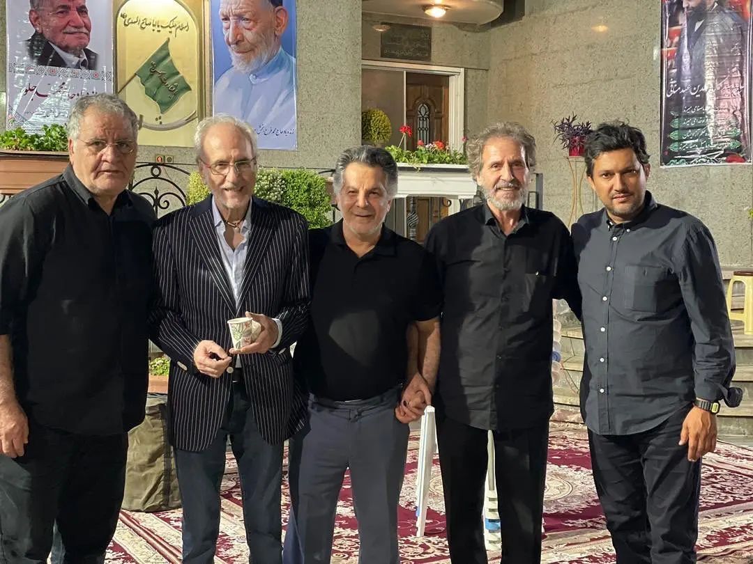 عکس دیده نشده از حامد بهداد در کنار پورعرب