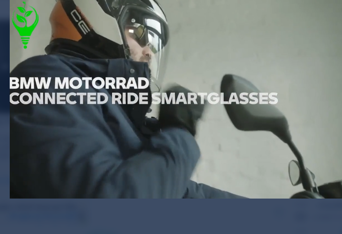 رونمایی BMW از عینک هوشمند 750 دلاری موتور سیکلت