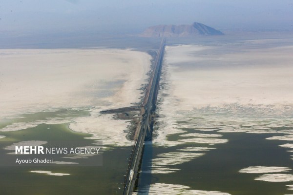 تصاویر جدید دریاچه ارومیه
