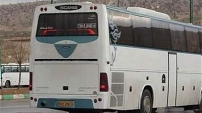 حادثه برای اتوبوس حامل هواداران تراکتور در تبریز