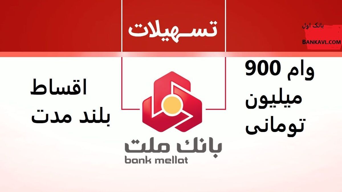 تسهیلات بانکی تا ۹۰۰ میلیون تومان با نرخ سود کم