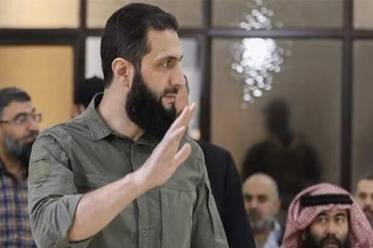 عکس  جولانی با نظامیان سوریه دیدار کرد  نیروهای مسلح ادغام شدند
