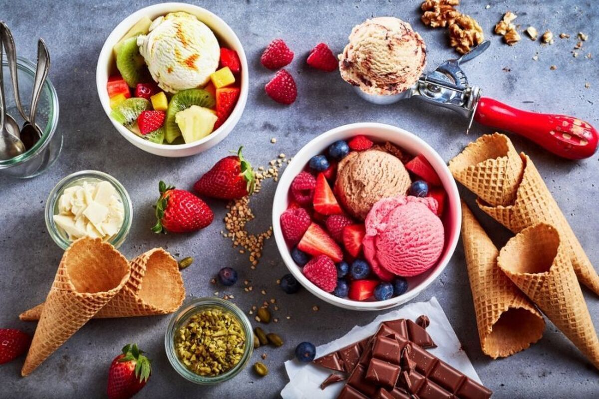 طرز تهیه بستنی میوهای در منزل با روشی آسان طرز تهیه بستنی میوهای در منزل با روشی آسان