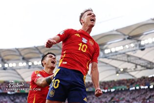 گل اول اسپانیا به آلمان | ویدئو