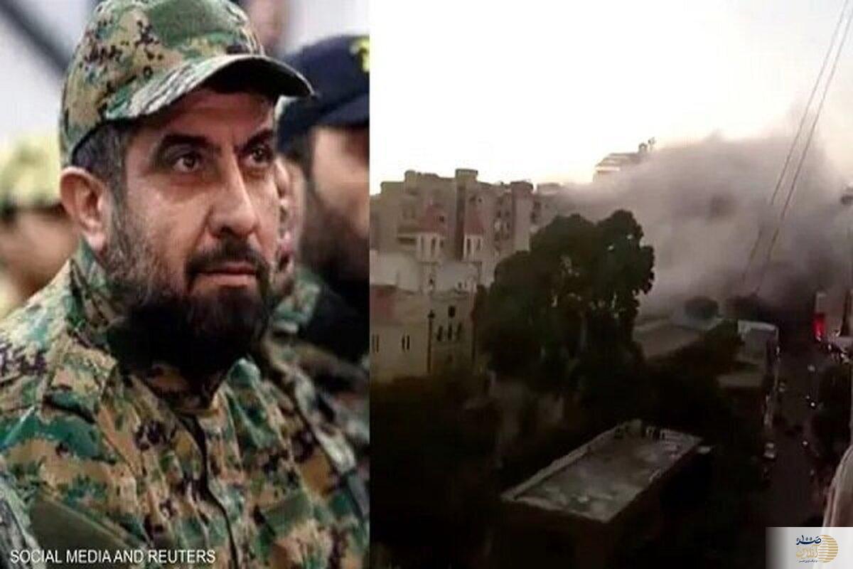 پیکر فرمانده ارشد حزب الله از زیر آوار خارج شد