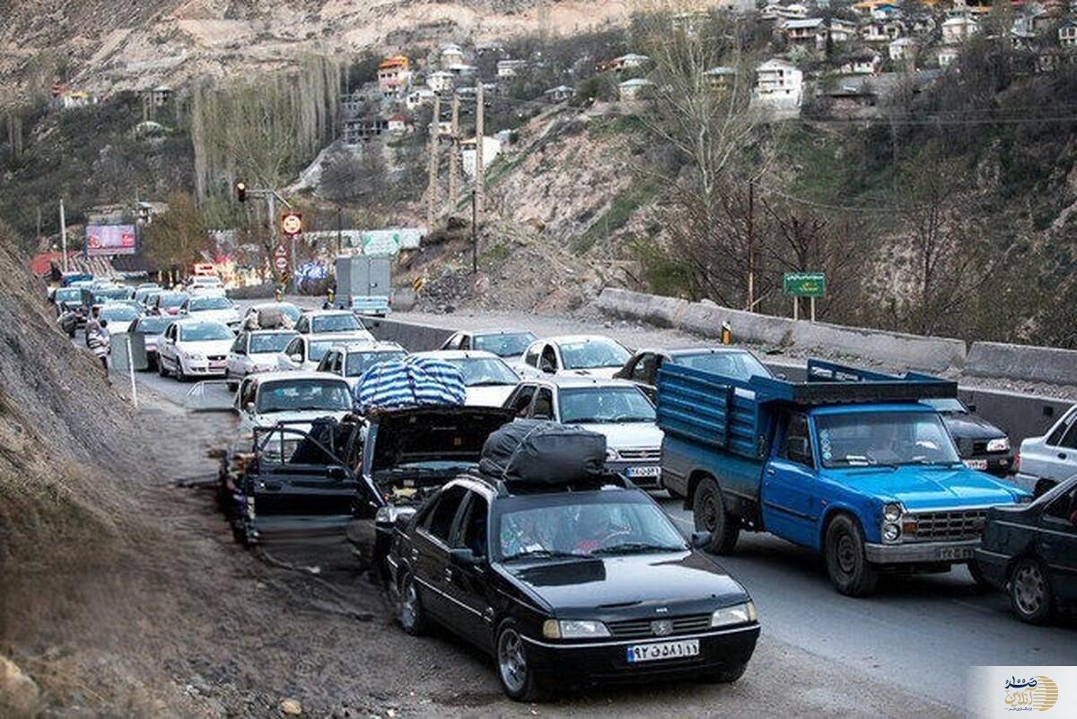 ترافیک سنگین در جاده‌های مازندران/ ادامه محدودیت‌ها
