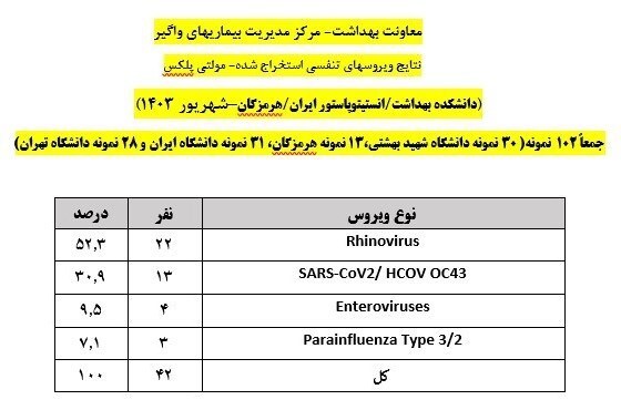 سرماخوردگی و کرونا ۲ ویروس شایع تنفسی