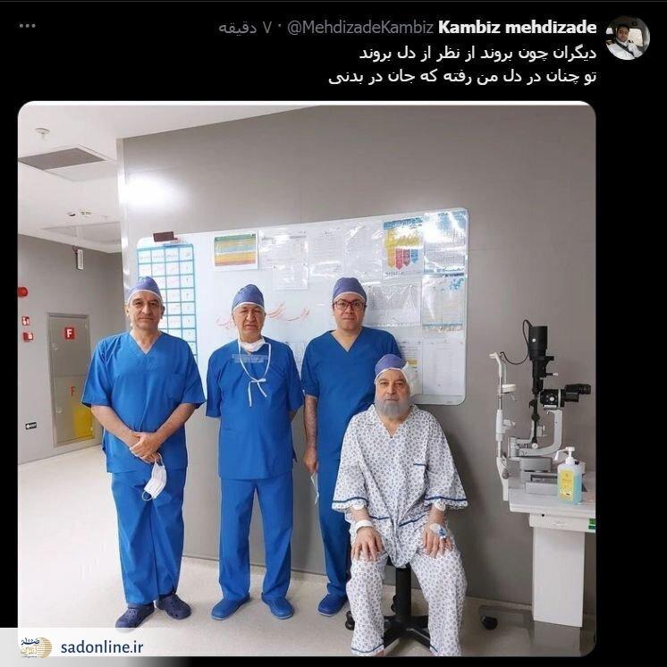 حسن روحانی در بیمارستان/  عکس جدیدی از رئیس‌جمهور سابق منتشر شد +عکس