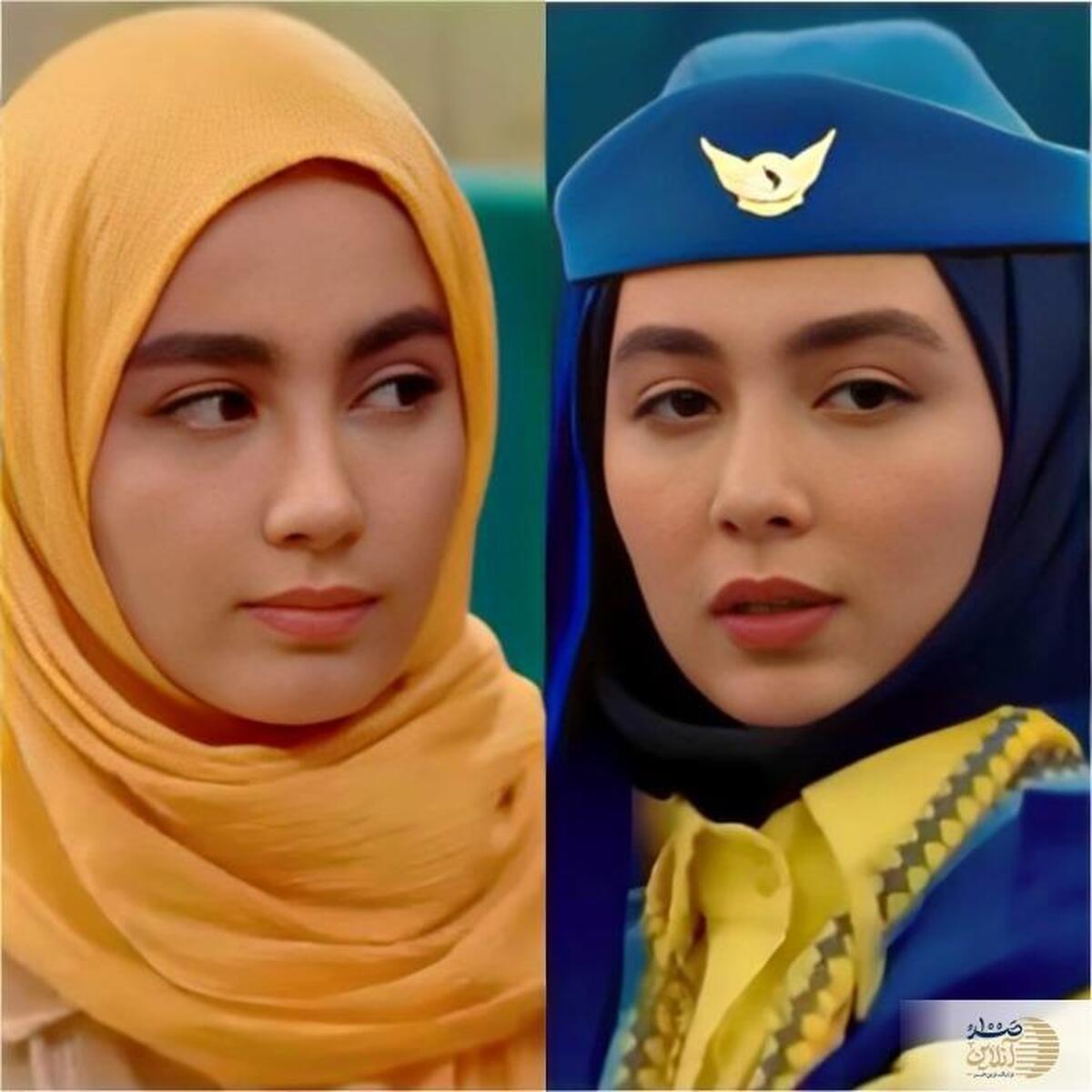 سنا و سونیا حسینی/ از گریم تا تبدیل به سارا و نیکای جدید پایتخت ۷!