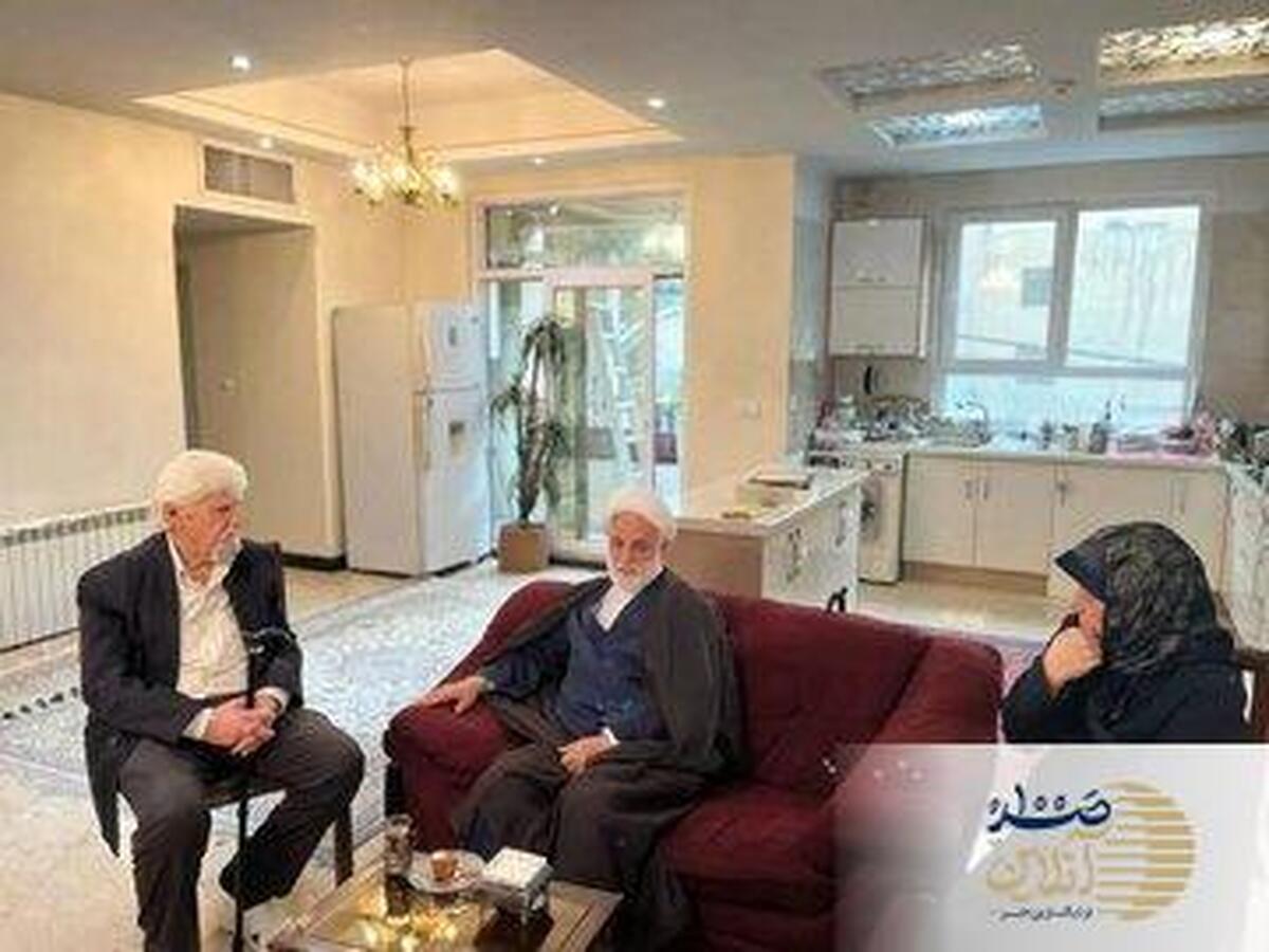 حضور رئیس قوه قضاییه در منزل «عنایت‌الله بخشی»