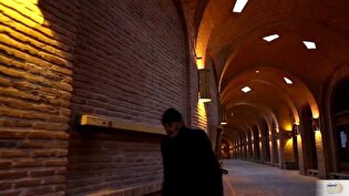 ببینید| بزرگترین کاروانسرای سرپوشیده جهان گردشگران را میخکوب کرد