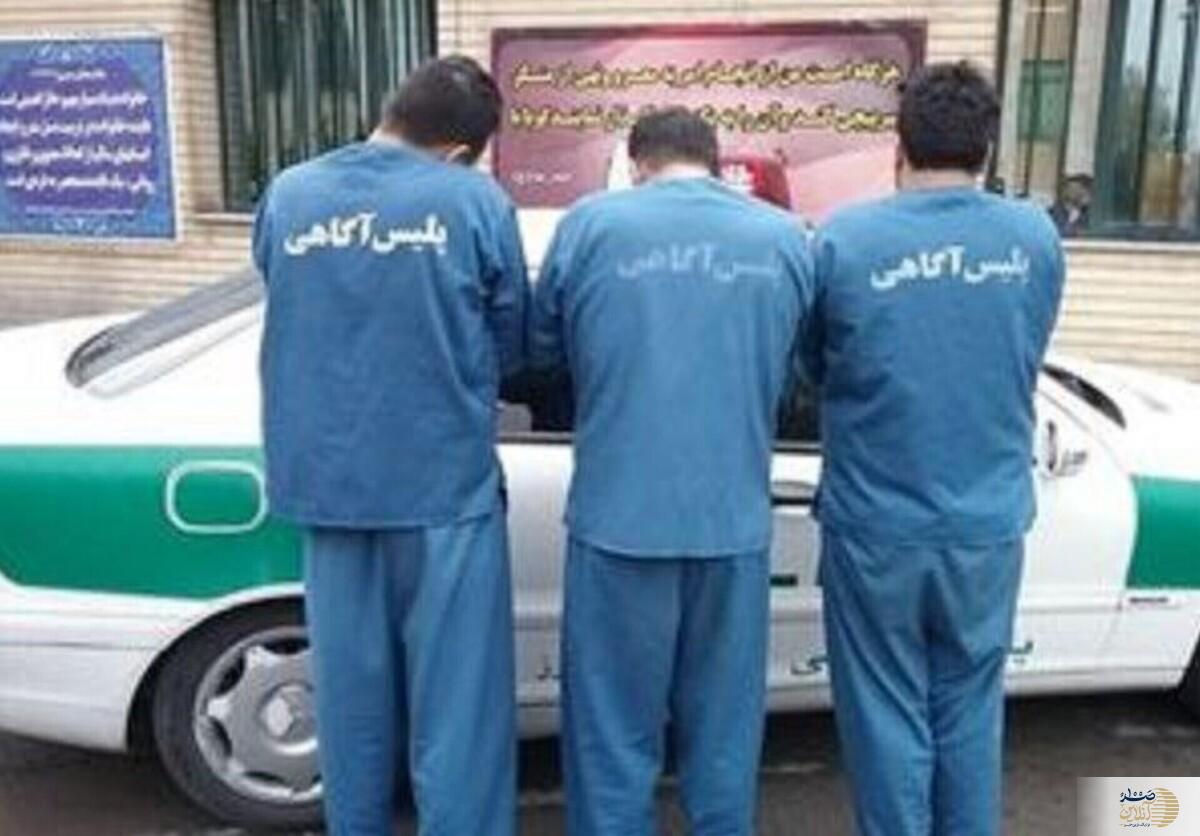 گوشی‌قاپان سیاه‌پوش دستگیر شدند