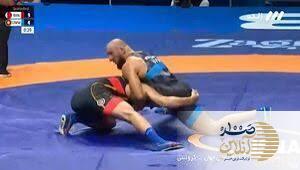 ببینید/درگیری کشتی با تاج‌الدینوف؛ مصدومیت و لحظات نفس‌گیر