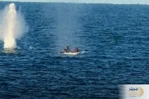 ببینید/حمله نیروی دریایی اسرائیل به قایق ماهیگیری فلسطینی‌ها