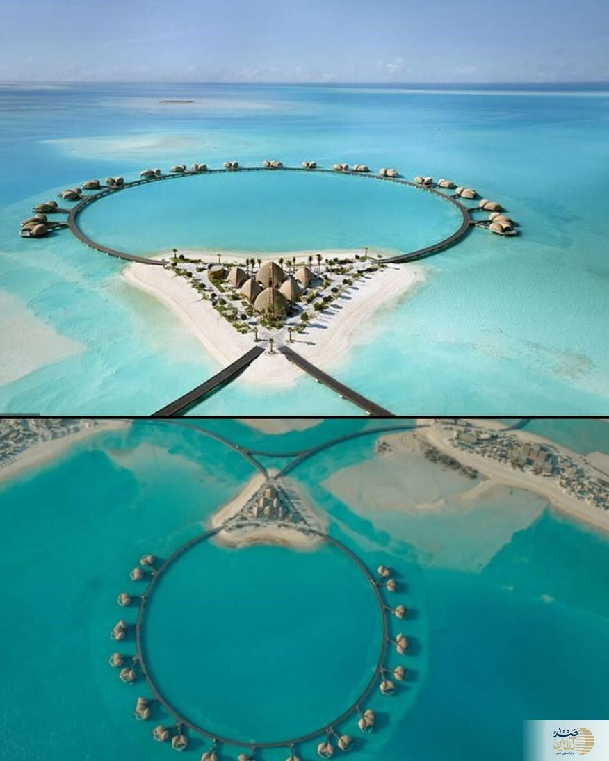 عکس/ جزیره‌ای شخصی  رونالدو همه را شوکه کرد