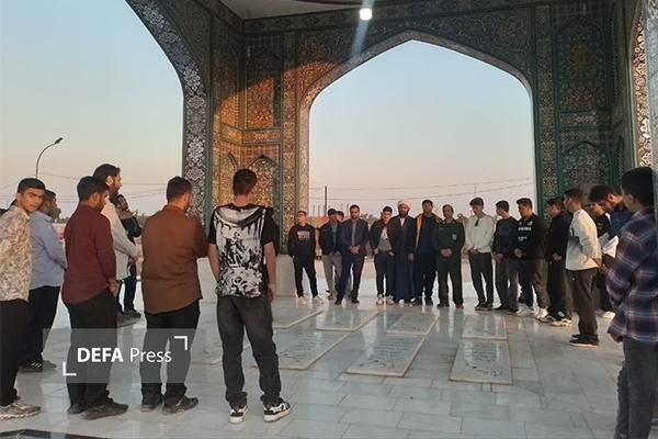 بازدید هزار زائر راهیان نور از موزه دفاع مقدس و مقاومت آبادان