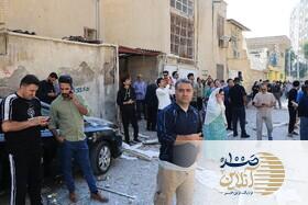 تصاویر/ فوت اعضای یک خانواده در انفجار گاز در اهواز 