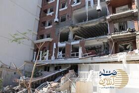 تصاویر/ فوت اعضای یک خانواده در انفجار گاز در اهواز 