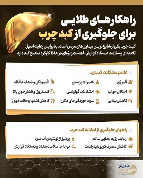 نکات طلایی برای افرادی که کبد چرب دارند