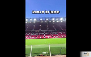 ببینید/ طنین وحدت در خانه شیاطین سرخ/ اذان رمضان در اولدترافورد پخش شد