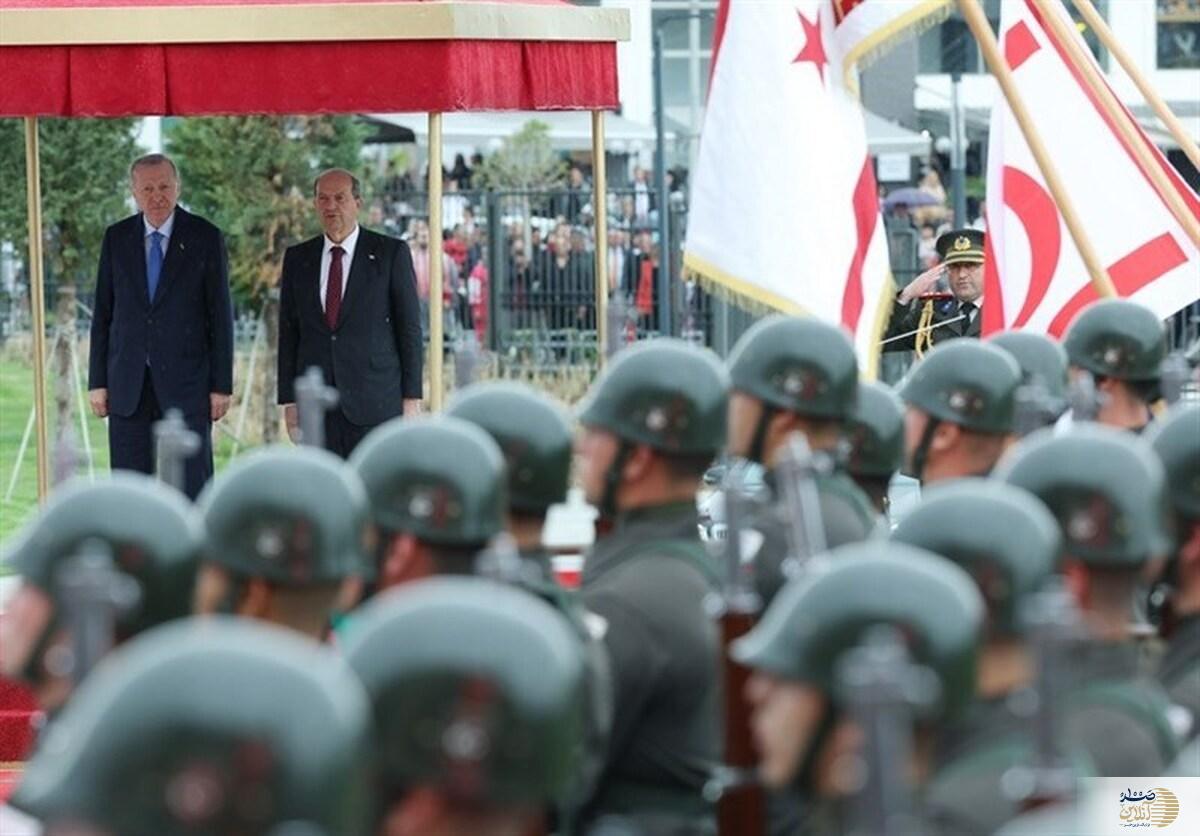 اردوغان در قبرس شمالی جنجال به پا می‌کند