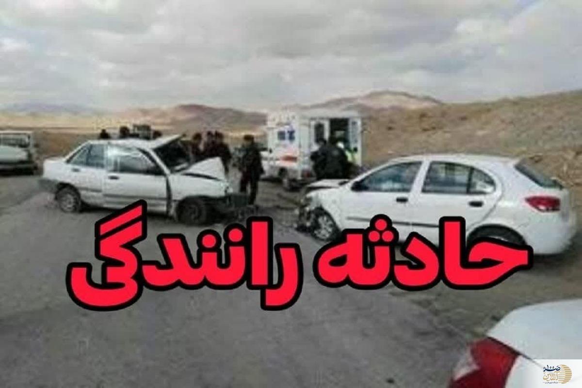 تصادف شبانه در اتوبان معروف تهران دو فوتی به همراه داشت