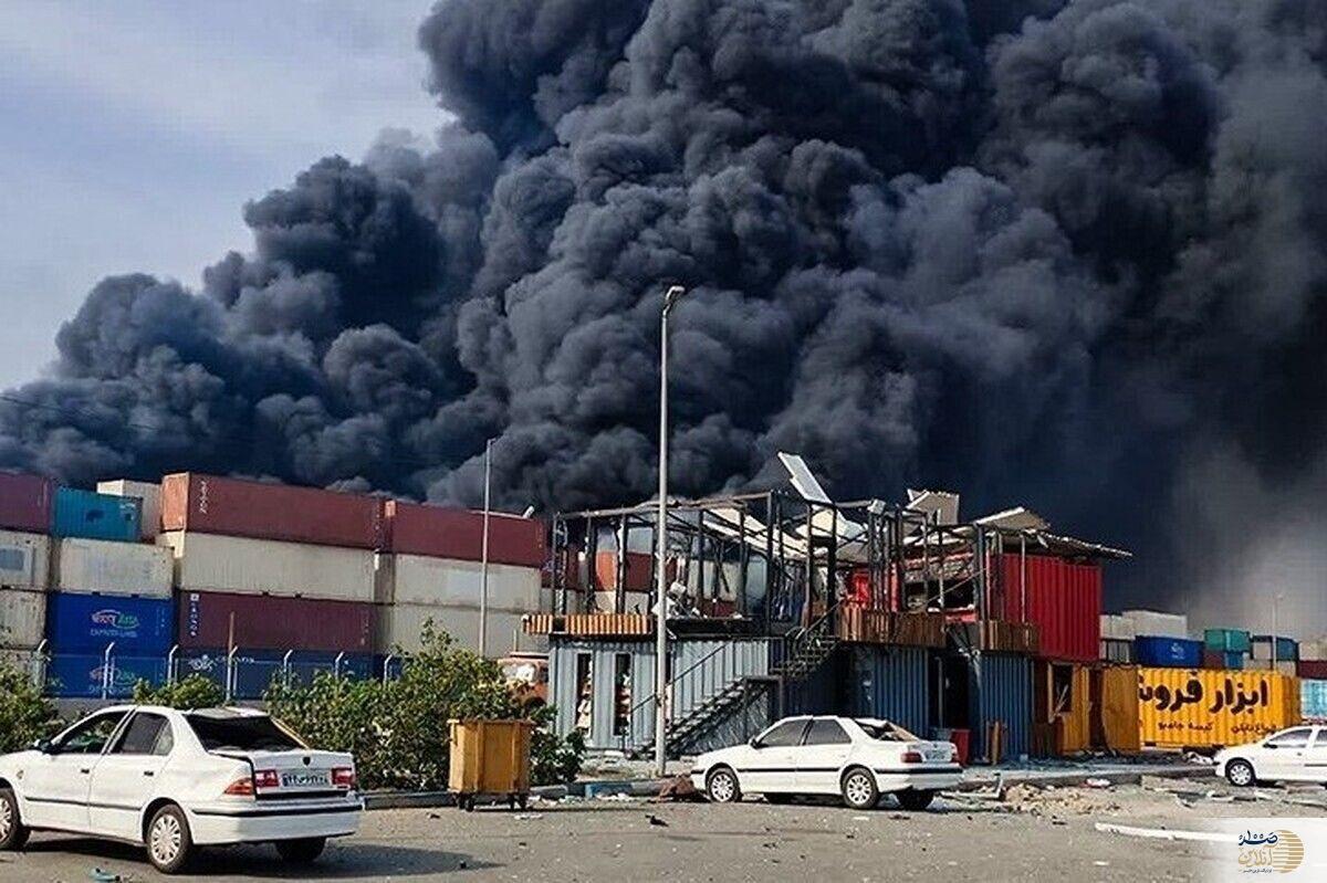 بازدید و دستورات قضایی در پی حادثه انفجار بندر شهید رجایی بندرعباس