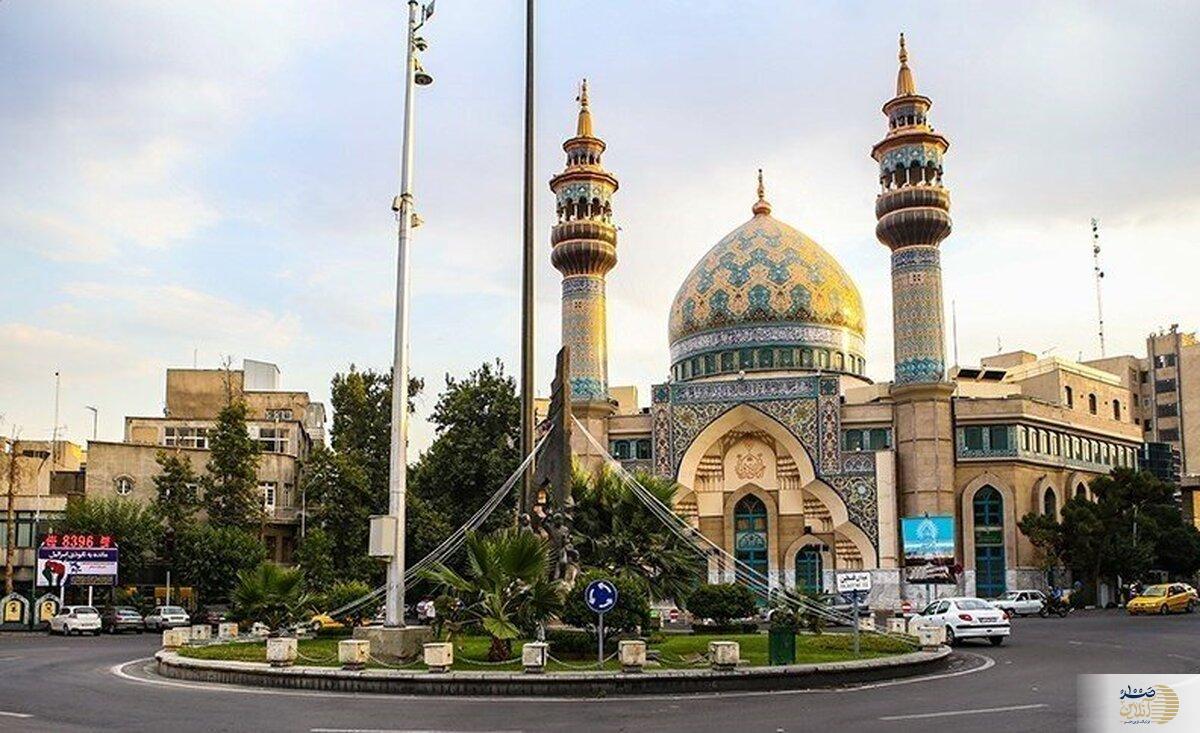 دیوارنگاره معنادار میدان فلسطین جنجالی شد
