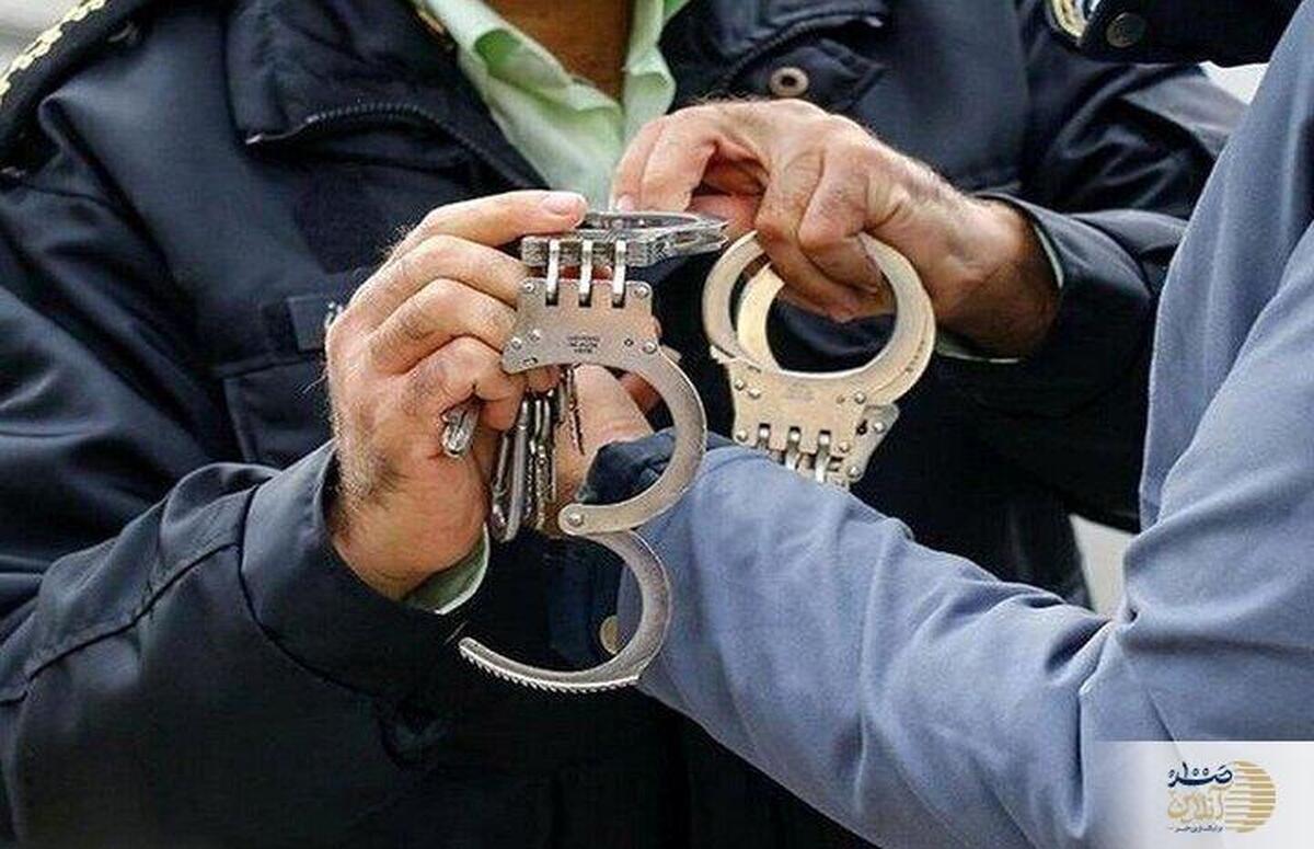 پلیس غرب تهران سجاد کرده را با شلیک به پاها دستگیر کرد
