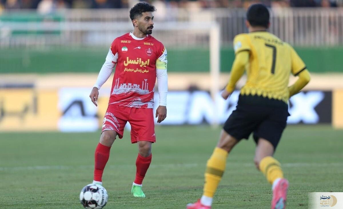 امید عالیشاه با پرسپولیس به مشکل بر خورد