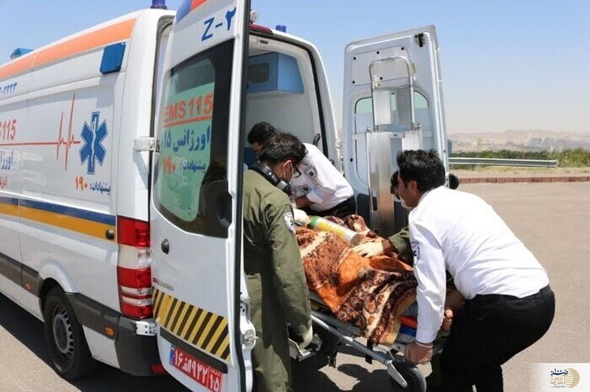 واژگونی مینی‌بوس در این جاده ۲۵ مصدوم برجای گذاشت