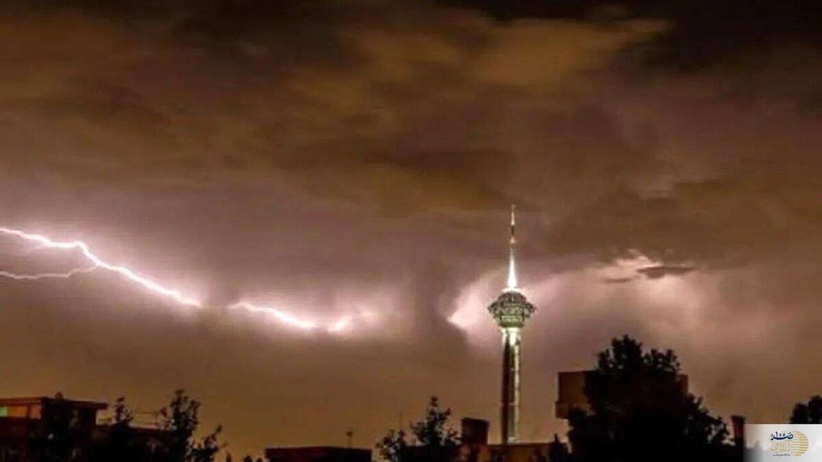 هشدار زرد هواشناسی برای تهران/  توفان‌های تندری در راه است!