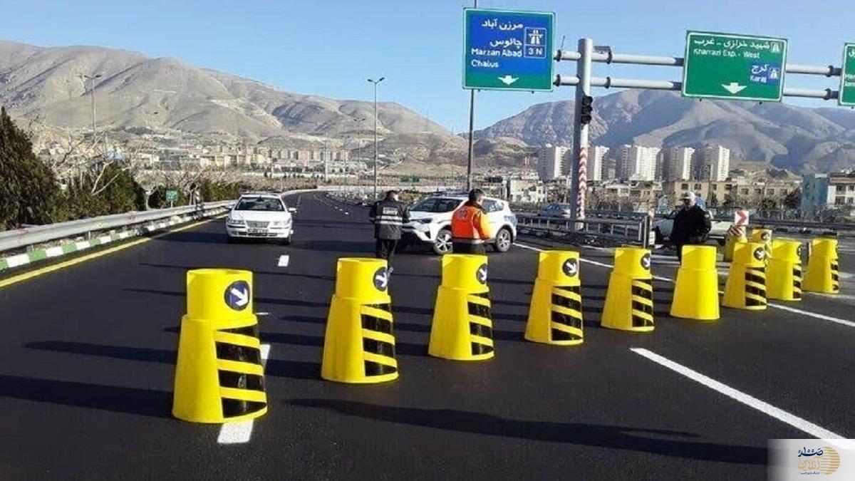 مسافران شمالی بخوانند/ این جاده شمالی از ساعت ۲۲ امشب بسته می شود