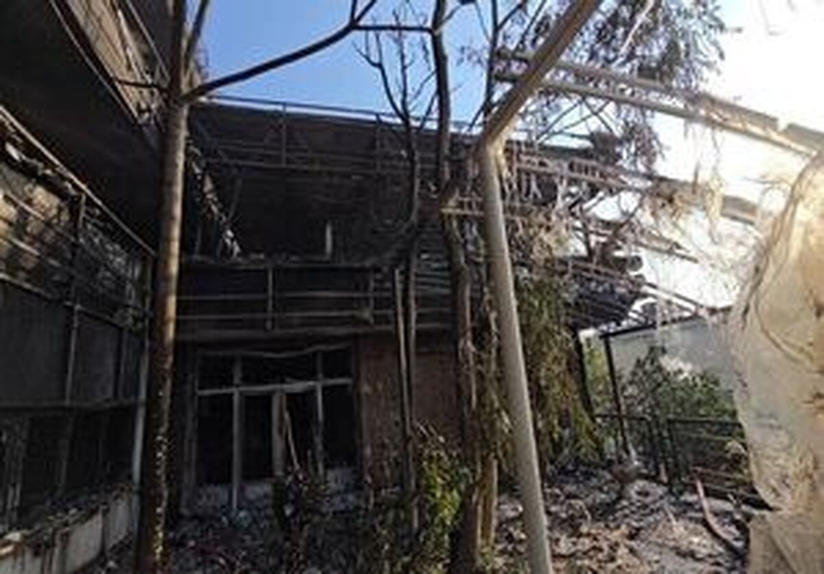 عامل حریق بیمارستان قلب رجایی بازداشت شد