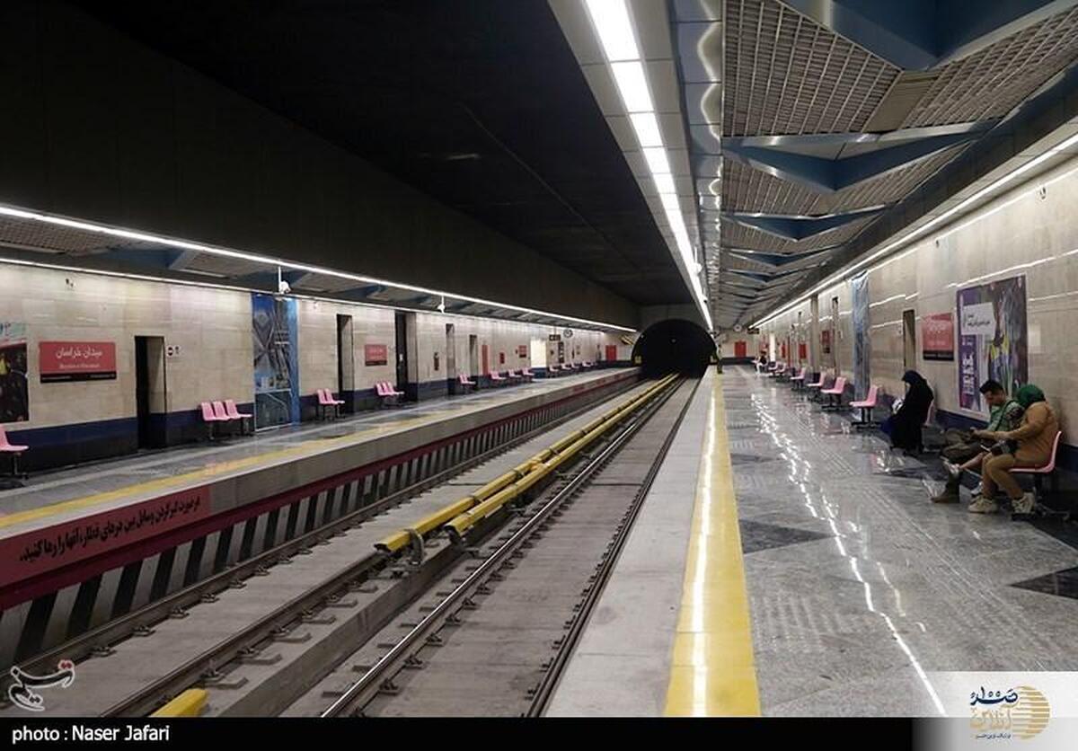 ساعت آغاز به کار مترو تهران از ۲۶ خرداد تا پایان هفته تغییر کرد