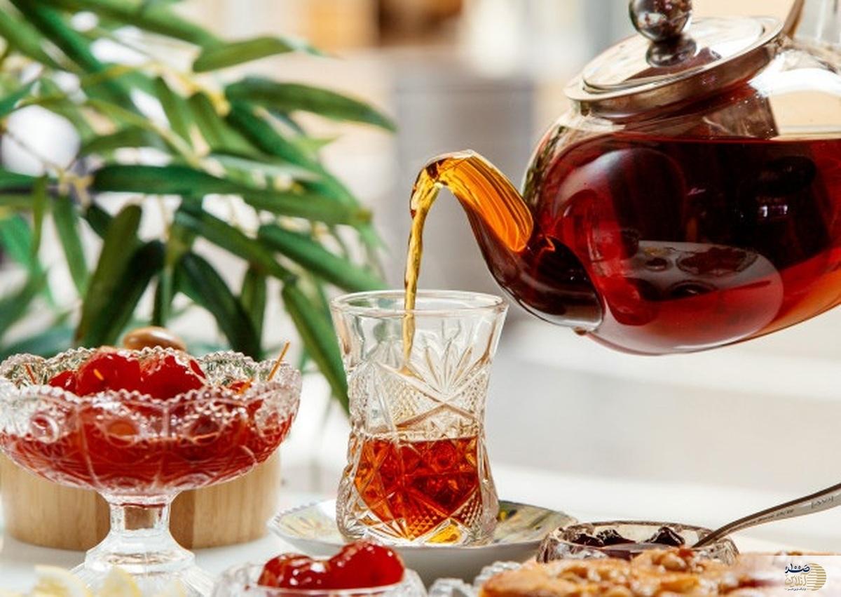 این چای مخصوص قلب شماست