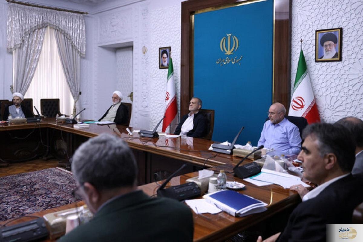 نشست سران قوا به ریاست پزشکیان برای بررسی مسائل اقتصادی کشور