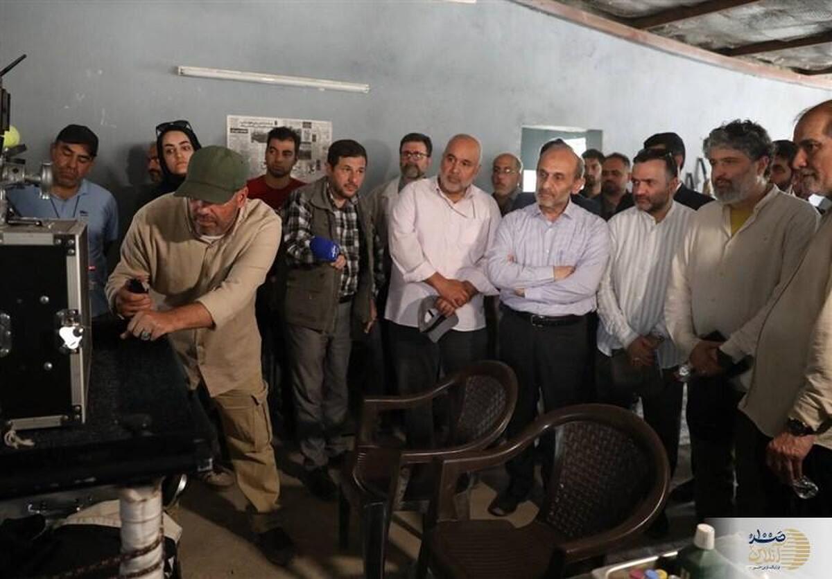 سریال «قرارگاه سری نصرت» به زودی از تلویزیون؛ اولین تصاویر در پشت صحنه «۰۲۴»