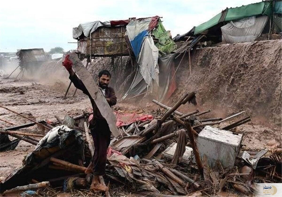 طوفان آخرزمانی در پاکستان ۱۹ کشته و ۹۰ زخمی بر جای گذاشت