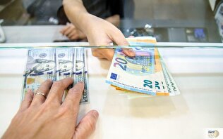 کاهش دلار رسمی و جهش محسوس قیمت یورو در بازار رسمی ارز ایران