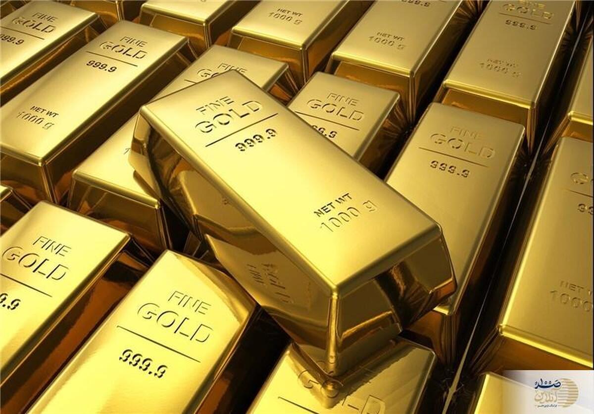 قیمت طلا در اولین روز هفته سر به فلک کشید