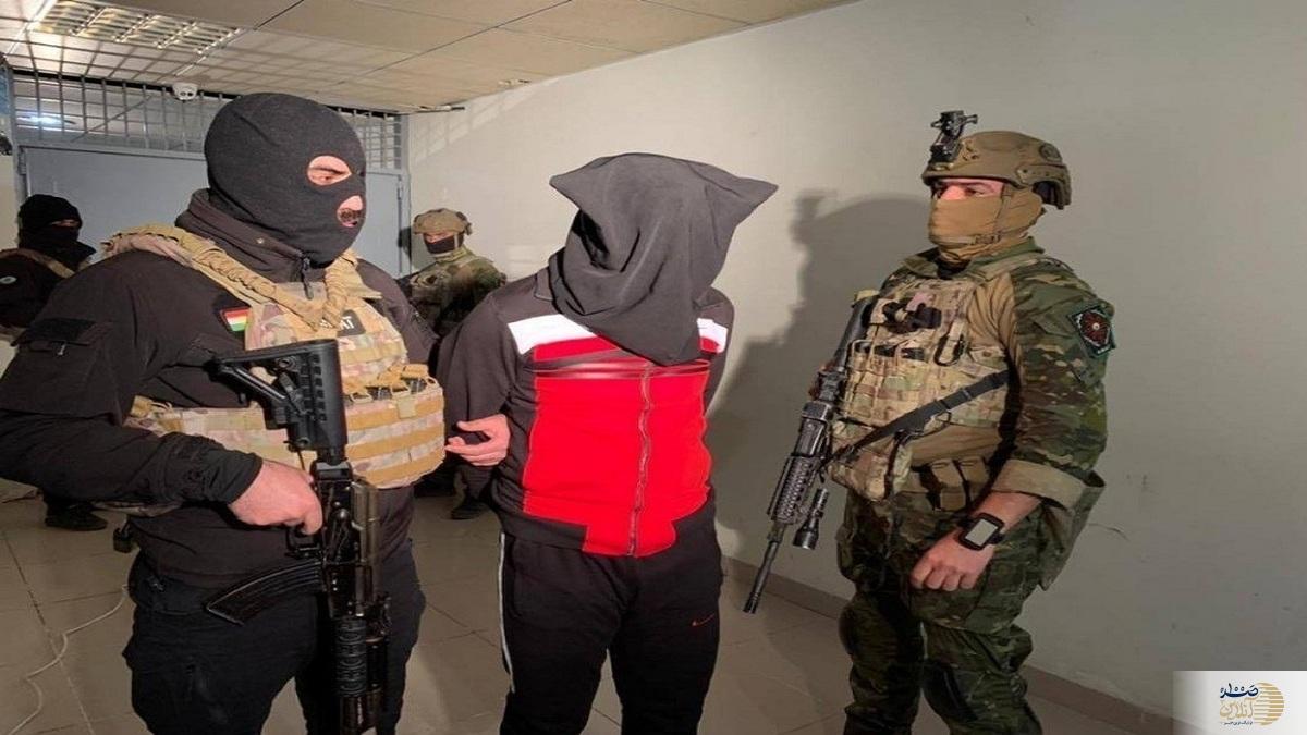 دو تروریست خطرناک در سلیمانیه عراق بازداشت شدند
